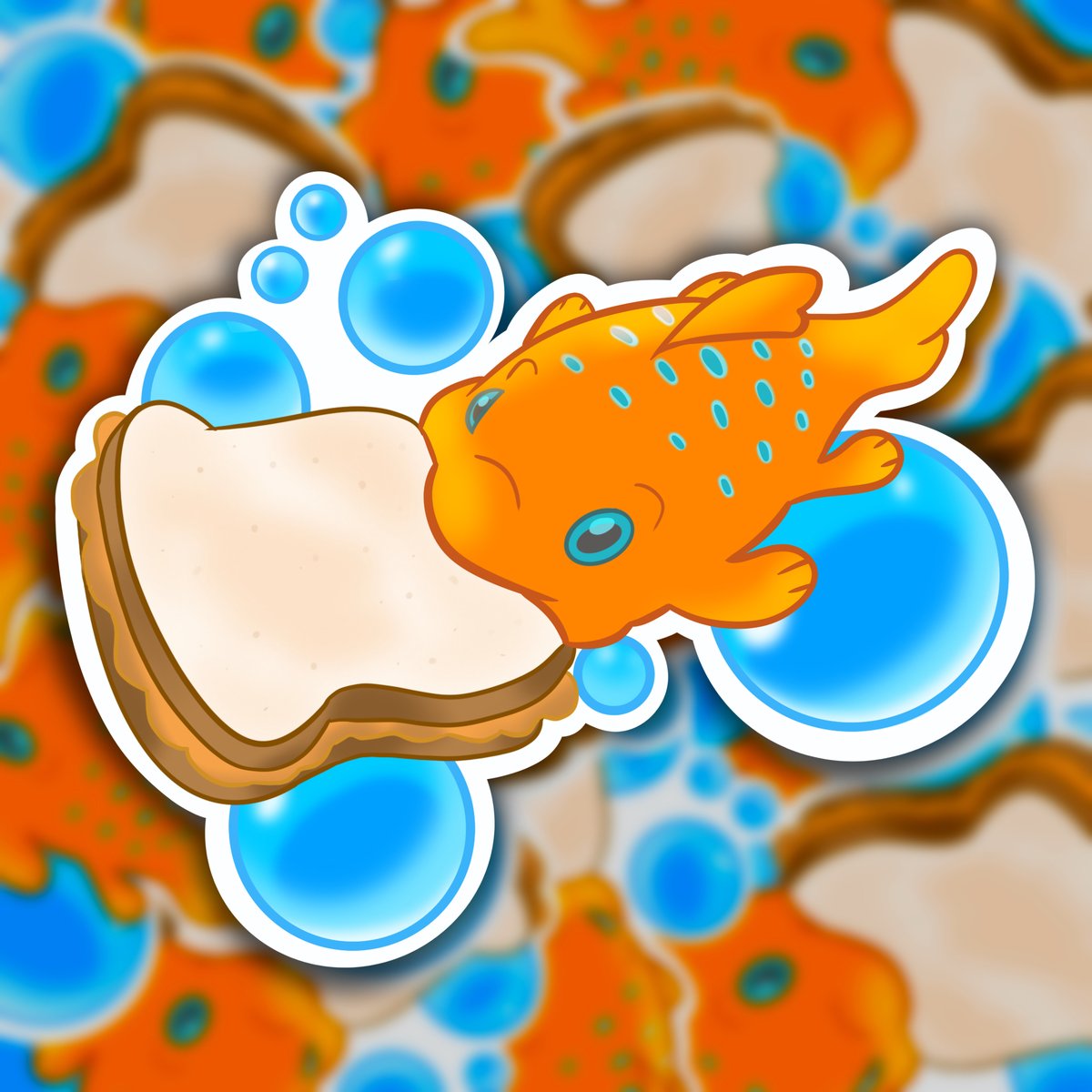 TSG_ArtStore's tweet photo. Don’t forget, You can’t feed Pudge Tuna, or else you’d be an abomination 😂 🐠 

This sticker will be available here: https://t.co/DrfUJ4liYX 

#pudge #sticker #cute #fish #stickers #artist #art #etsyshop https://t.co/6VdIyzArVn