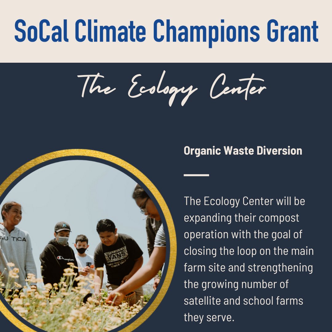 Up next: The Ecology Center!

#OrganicWasteDiversion