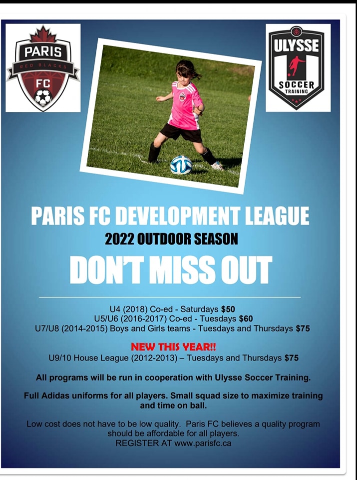 Have you signed up yet ?????????  So far the response has been overwhelming and some age groups will be closing soon due to nearing full capacity. Our registration is already 25% higher than last season and last season was our biggest to date.