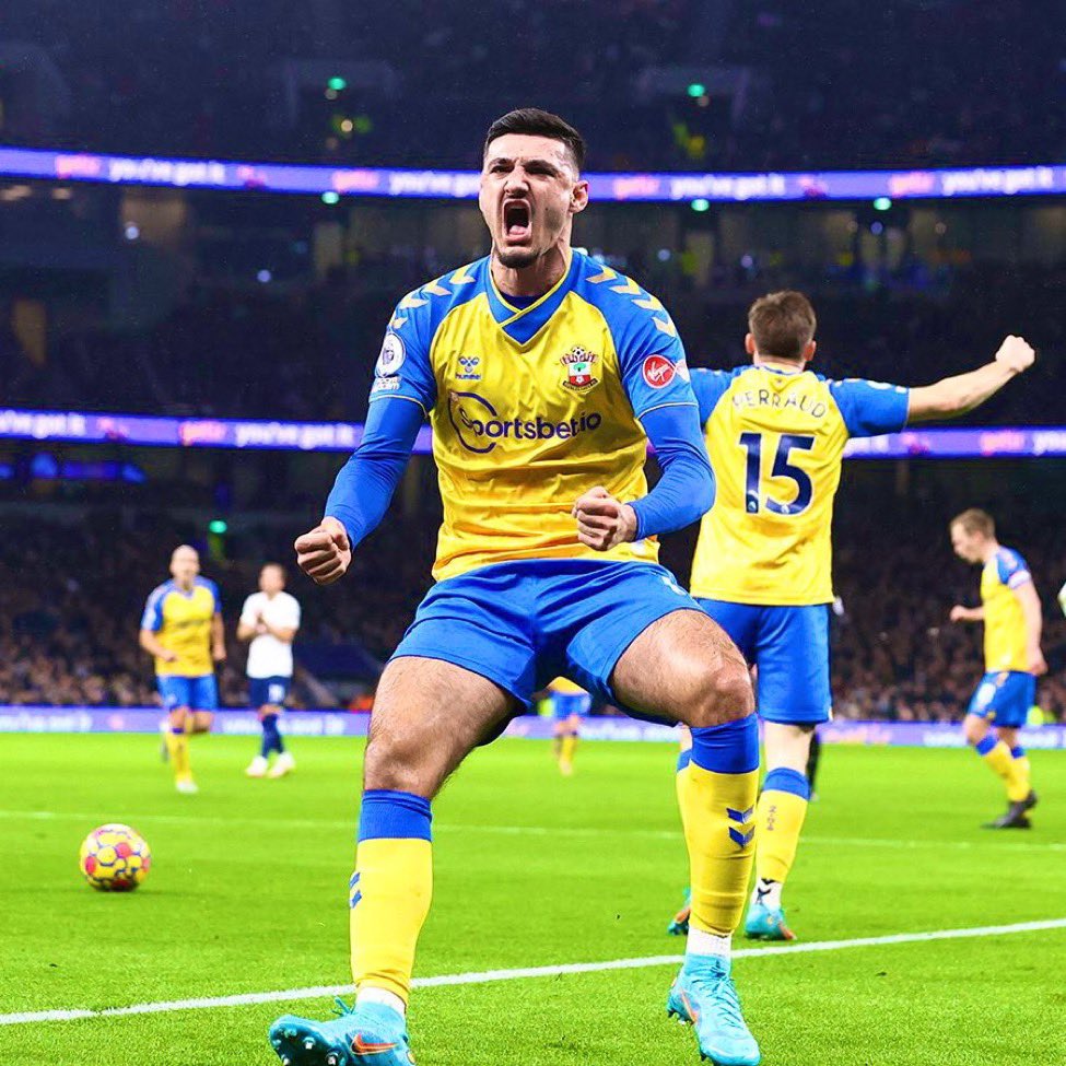 Whatever they want, pay it.

Armando Broja celebrates putting Southampton level against Tottenham.

#saintsfc