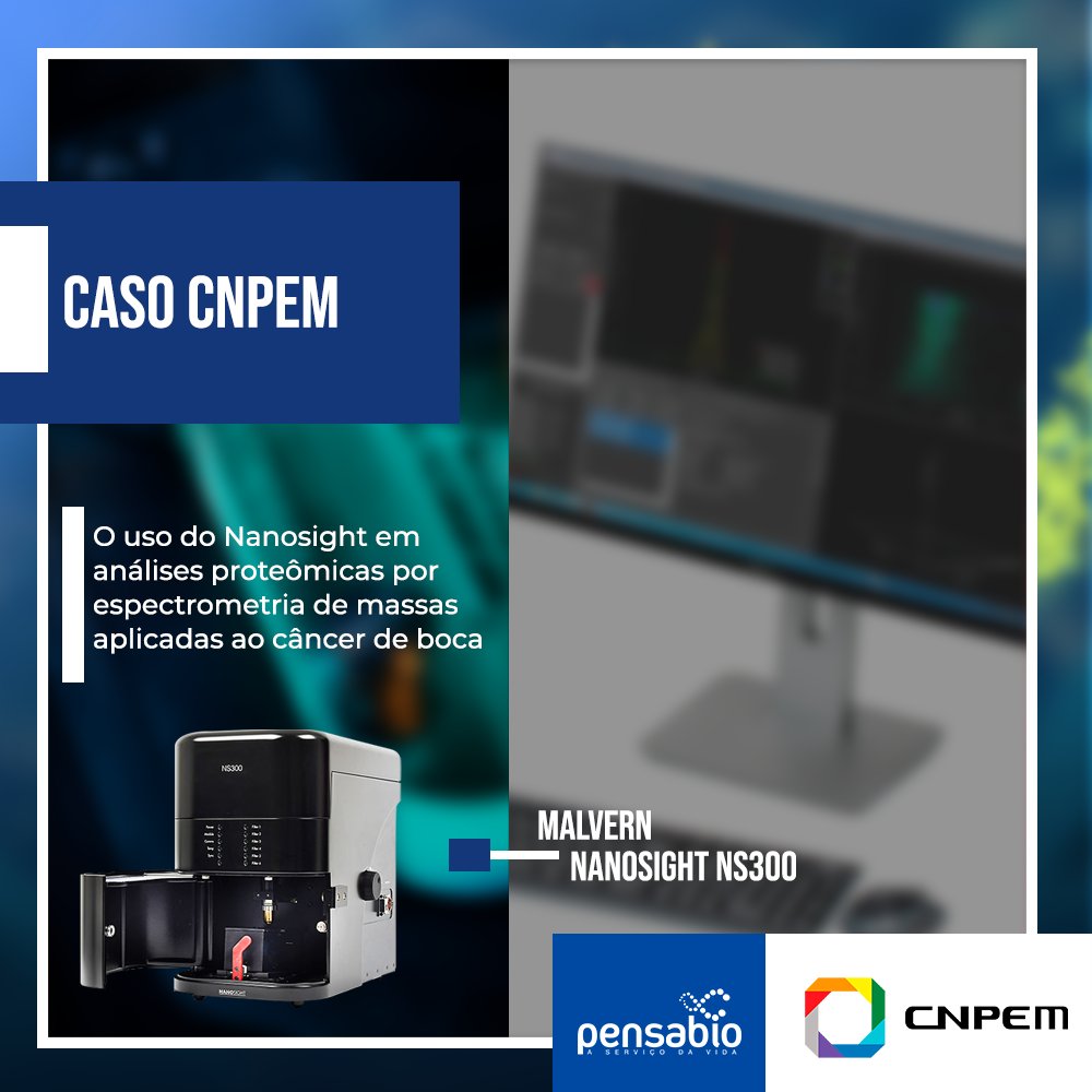 pensabio's tweet photo. Leia o relato completo da Pesquisadora Adriana Franco Paes Leme, do Centro Nacional de Pesquisa em Energia e Materiais (CNPEM).

Acesse: https://t.co/yaUj25V1lV

#pensabio #nanosight #CNPEM #analisesproteomicas @CNPEM https://t.co/DXBOtrjRYO