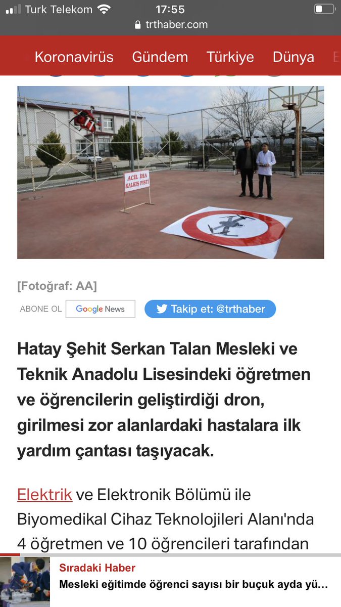 Arge projelerimizden bir tanesi olan otonom Ambulans-Dron'un ilk üretim aşaması tamamlandı. Sırada dahası da var. #MesleğimGeleceğim #MesleğimHayatım #sehitserkantalanmeslekiveteknikanadolulisesi