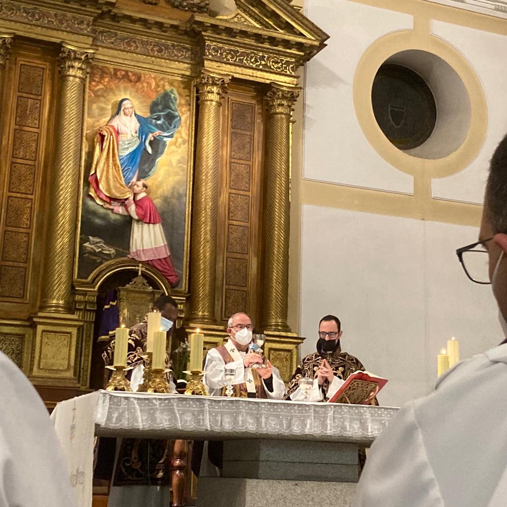 El <a href="/Obispofcerro/">✙ Francisco Cerro Chaves</a> ha presidido esta tarde en el <a href="/seminariotoledo/">Seminario Mayor Toledo</a> el funeral por la madre del sacerdote D. Miguel Ángel Martínez Requena, fallecida recientemente.