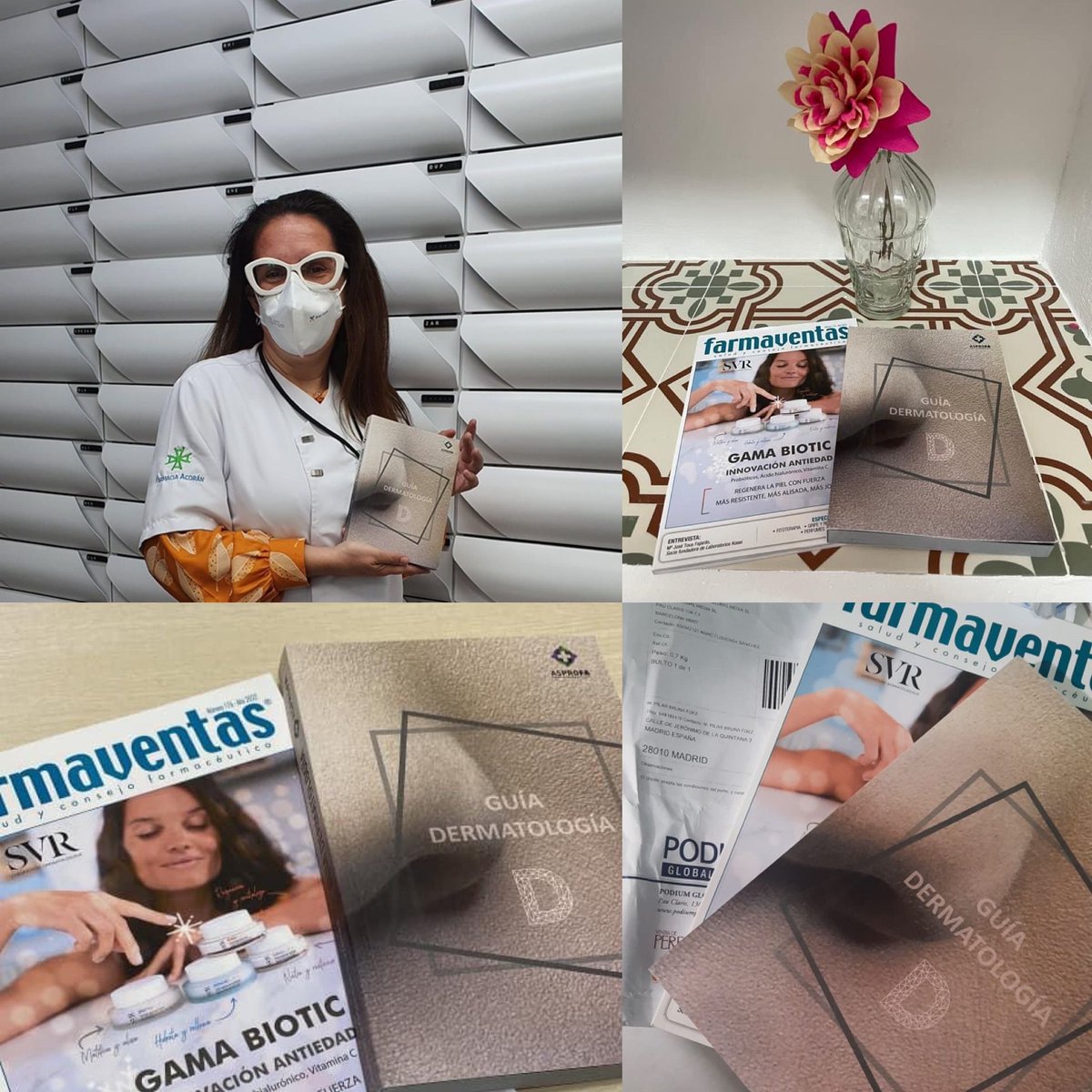 asprofa's tweet photo. 📔 Hoy, por fin, ha empezado a llegar, de manera totalmente gratuíta para todos nuestros socios, la GUÍA DERMATOLÓGICA #ASPROFA 

Es un detalle que ASPROFA tenía preparado para todos los profesionales que han confiado en la Asociación hasta el día de hoy

(sigue) https://t.co/eBRDeRFmDs