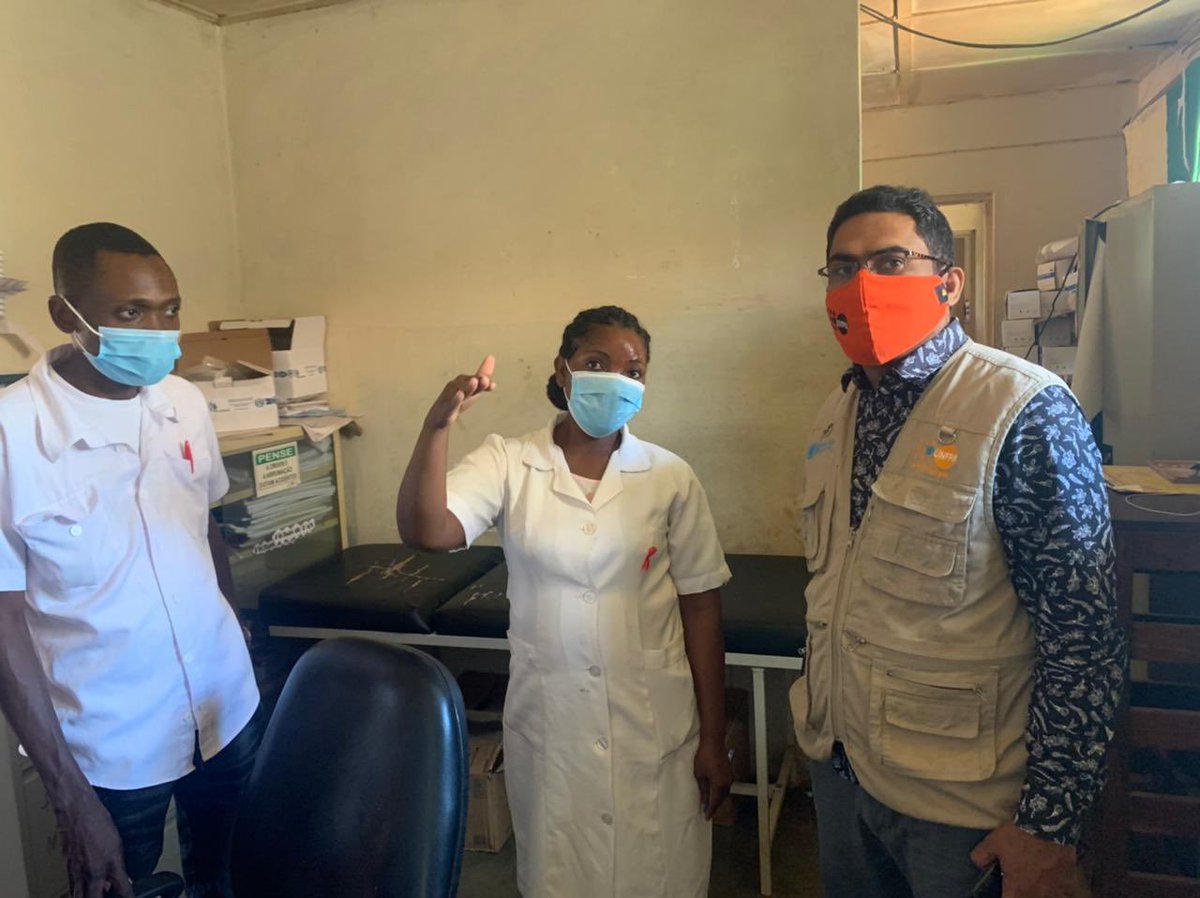 UNFPA's tweet photo. “We helped a mother give birth while the wind tore away the roof,” says Filomena, a nurse in #Mozambique.
 
In the aftermath of #TropicalStormAna, @UNFPA has shipped tents &amp; supplies to restore life-saving maternal health services in the wake of the disaster.

#InvestInHumanity https://t.co/BuTAGom2GQ