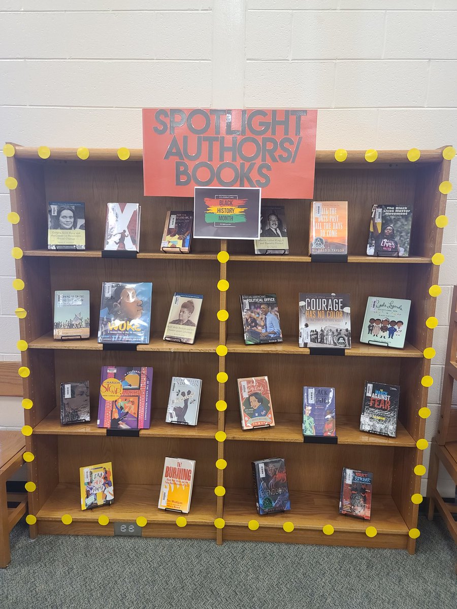 RRMSread's tweet photo. Celebrating Black History Month with two new displays. #Blackhistorymonth2022 #histagram #checkoutbooks #authors @RehobothRoad https://t.co/4vlTJA3Hc8
