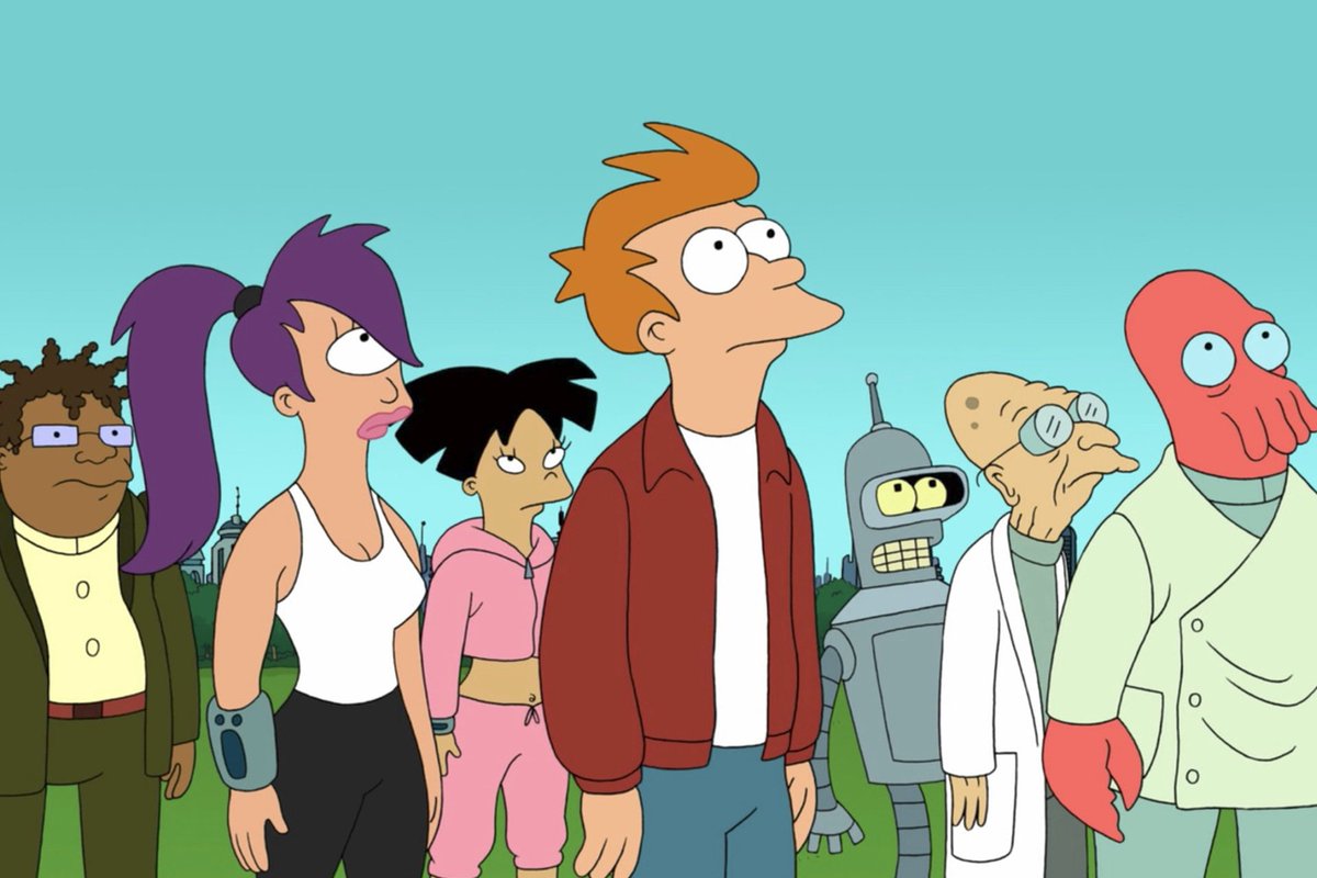 A ‘FUTURAMA’ revival is in the works at Hulu.

20 episodes have been ordered with Billy West, Katey Sagal, Tress MacNeille, Maurice LaMarche, Lauren Tom, Phil LaMarr and David Herman all set to reprise their roles.

(Source: wp.me/pc8uak-1lAFKP)