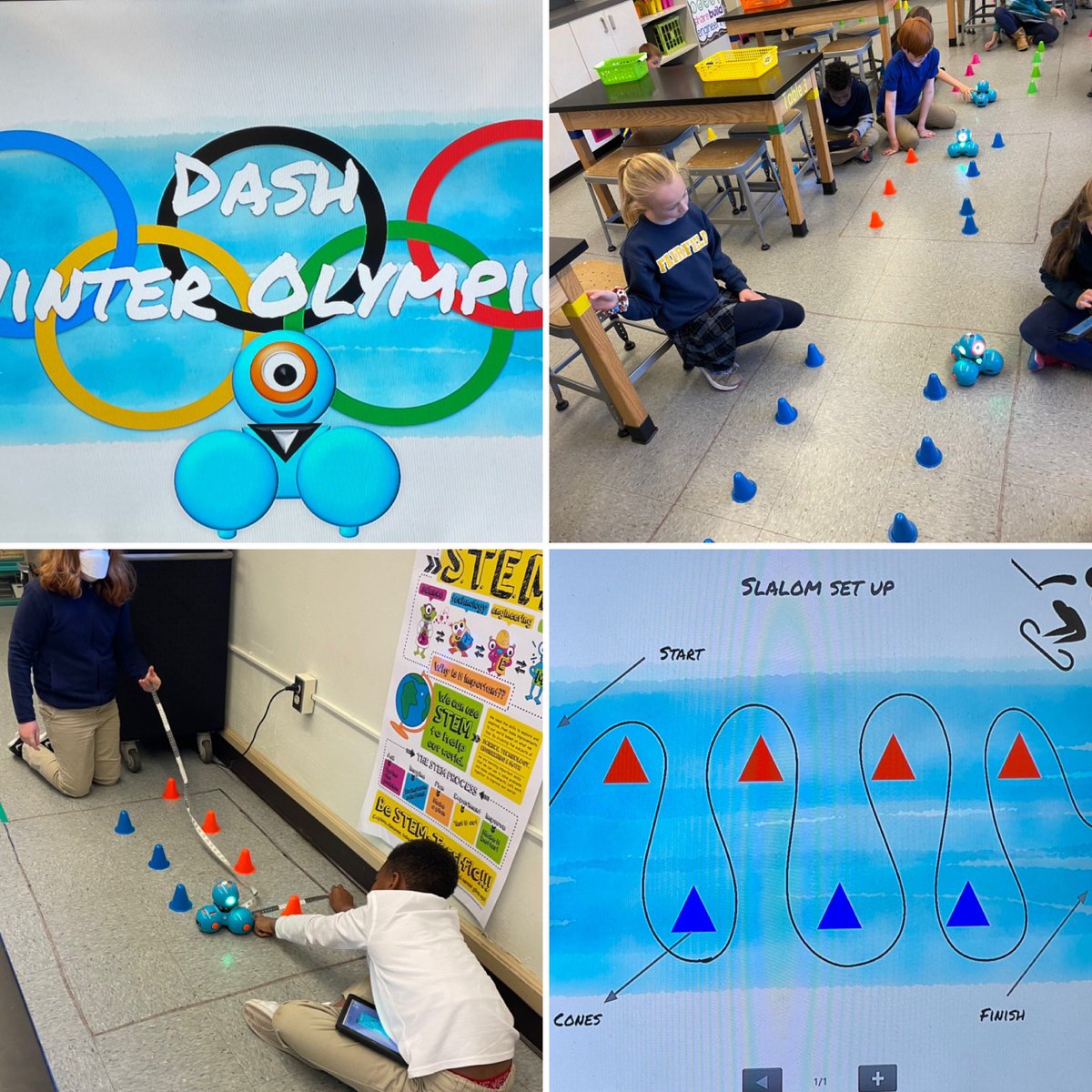 Grades 3-5 had a real challenge this week! Great job coding kiddos! #WinterOlympics <a href="/MagnetFairfield/">Fairfield Elementary Magnet</a> <a href="/WonderWorkshop/">Wonder Workshop</a> <a href="/NicoleAllien/">Nicole</a>