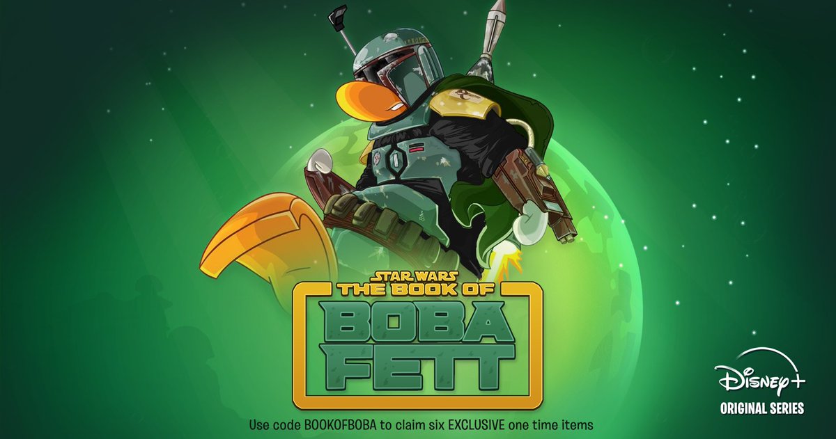 NewCPOfficial's tweet photo. All season 1 episodes of #TheBookOfBobaFett are finally being released, so here’s an out-of-this-world gift from us! Use the new code BOOKOFBOBA and get yourself the best space equipment, which may include mandalorian armor and… a darksaber! https://t.co/pmVWOWbsXp