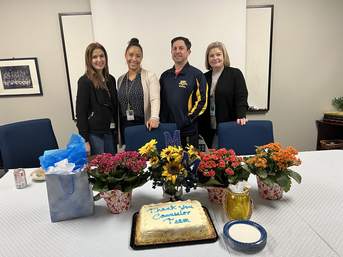 McMeans junior high counselors! Best of the best  - thank you for all you do!