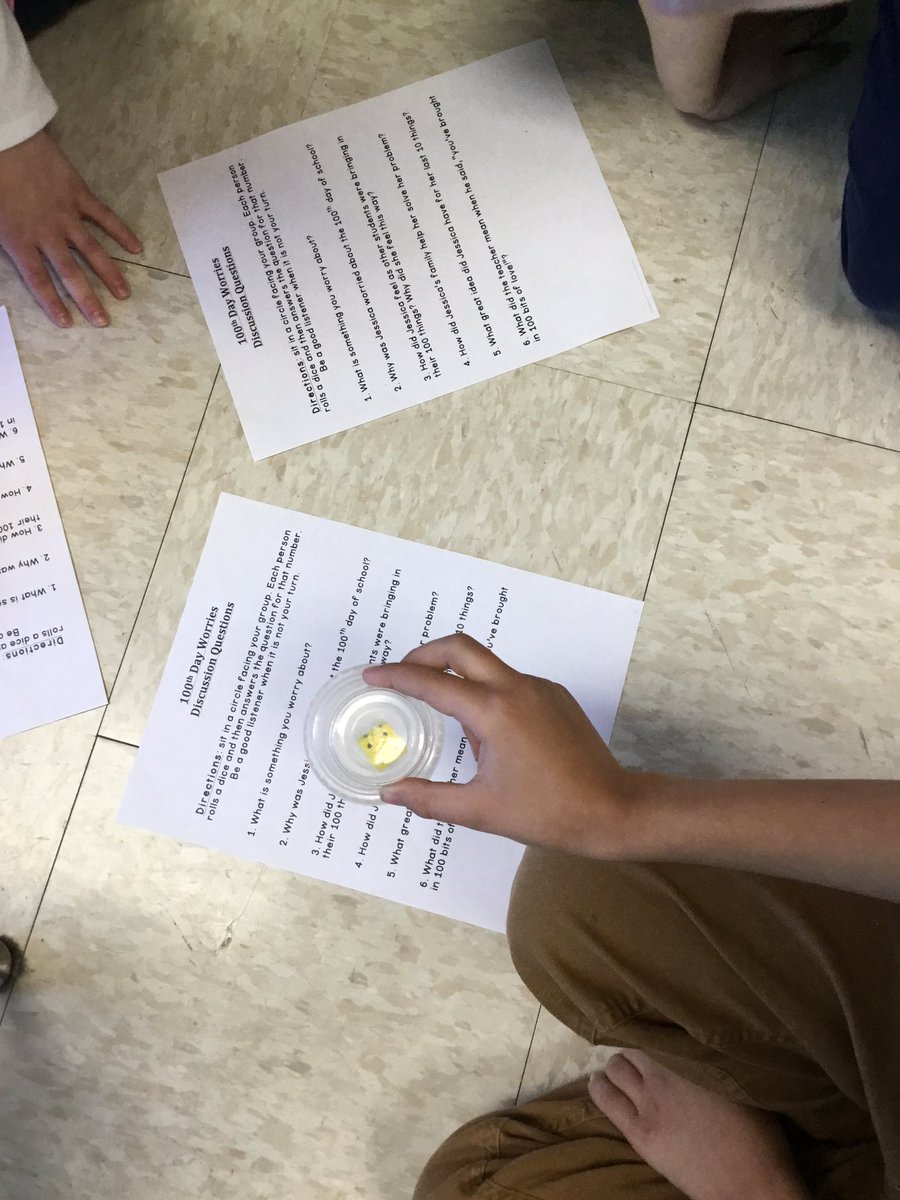 Miss_Mohr_'s tweet photo. How is it already the 100th day of school?! We had so much fun today! Stories, crowns, games, and we even ended our day with a 100 number scavenger hunt around our school! #80moretogo #100thDayofSchool https://t.co/8xEHIwuq8M