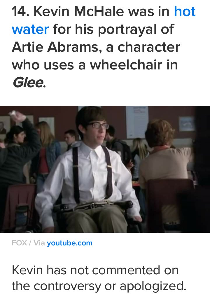 AndKathleen's tweet photo. Why does everything need to be PC for the LGBT/disabled community? An actor's role is not meant to represent who they are, not all actors that play villains in movies are bad people. I honestly think it's good that were seeing more variety on our screens #actingisjustacting https://t.co/n4MpqF8Dsy