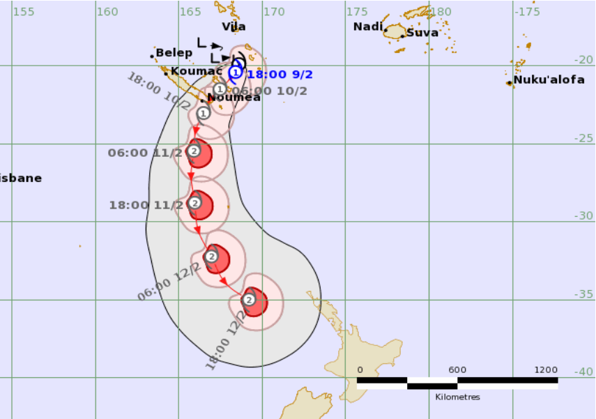 FJMETservice's tweet photo. 🌀Update on Tropical Cyclone Dovi (Category 1) https://t.co/crbVrv2fUJ