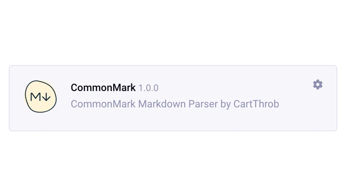 We just shipped a new typography plugin for #expressionengine, bringing CommonMark and GitHub-Flavored Markdown support to ExpressionEngine. 

The plugin is available for Free in the add-on Store.
expressionengine.com/add-ons/common…

#expressionengine #eecms #cartthrob