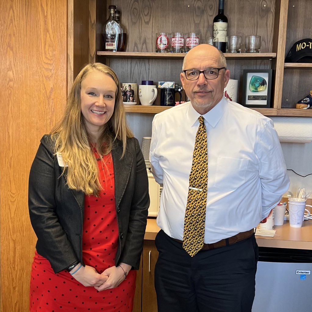 TigersCU's tweet photo. Thanks to the legislators who serve the districts where our branches are that met with our CU advocates yesterday at #DATC22. We love talking the issues that save our members money! #moleg @HeartlandCUA https://t.co/05GGRUL5Uc