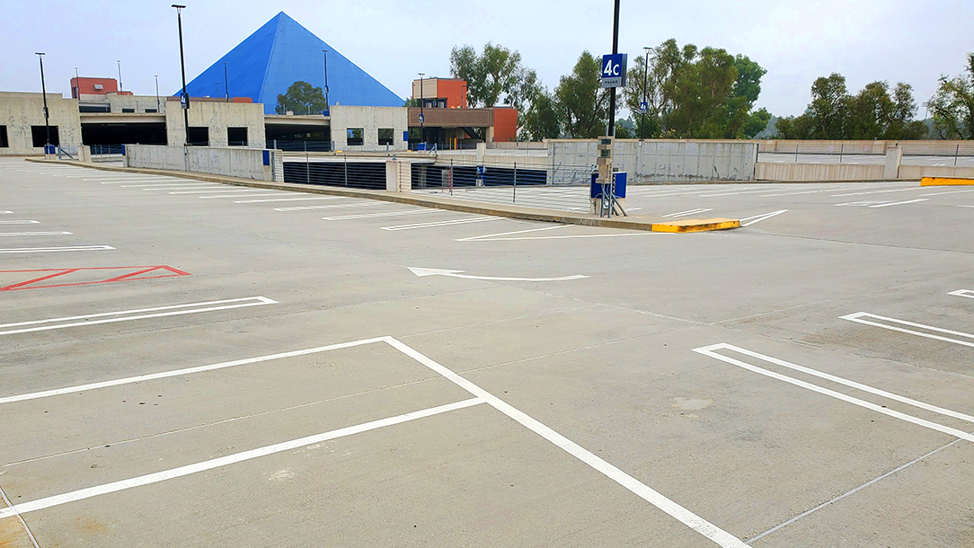 CSULB_Parking's tweet photo. Upper and Outer! Parking spaces near the @CSULB campus core will naturally fill up first, but spaces in the outer lots and the upper floors of each parking structure can often go overlooked and remain empty. Find all parking lot locations at https://t.co/lQr5uislG6 https://t.co/B31h0At6fu