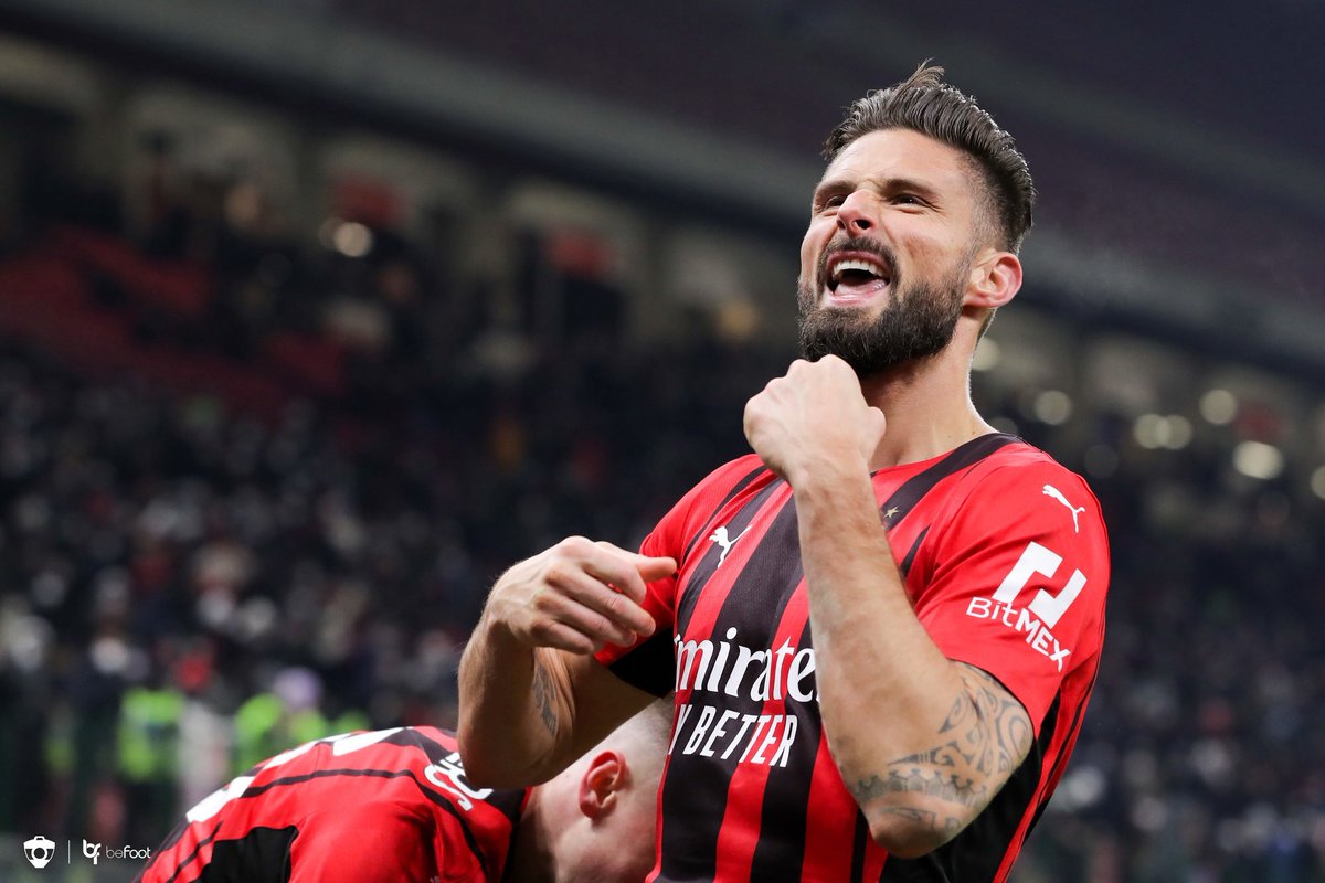 _BeFootball's tweet photo. Qui arrêtera Olivier Giroud ?

⚽️⚽️ vs Inter Milan

⚽️⚽️ vs Lazio (en cours)

🐓🇫🇷 - #MilanLazio https://t.co/ph3QEb3uXq