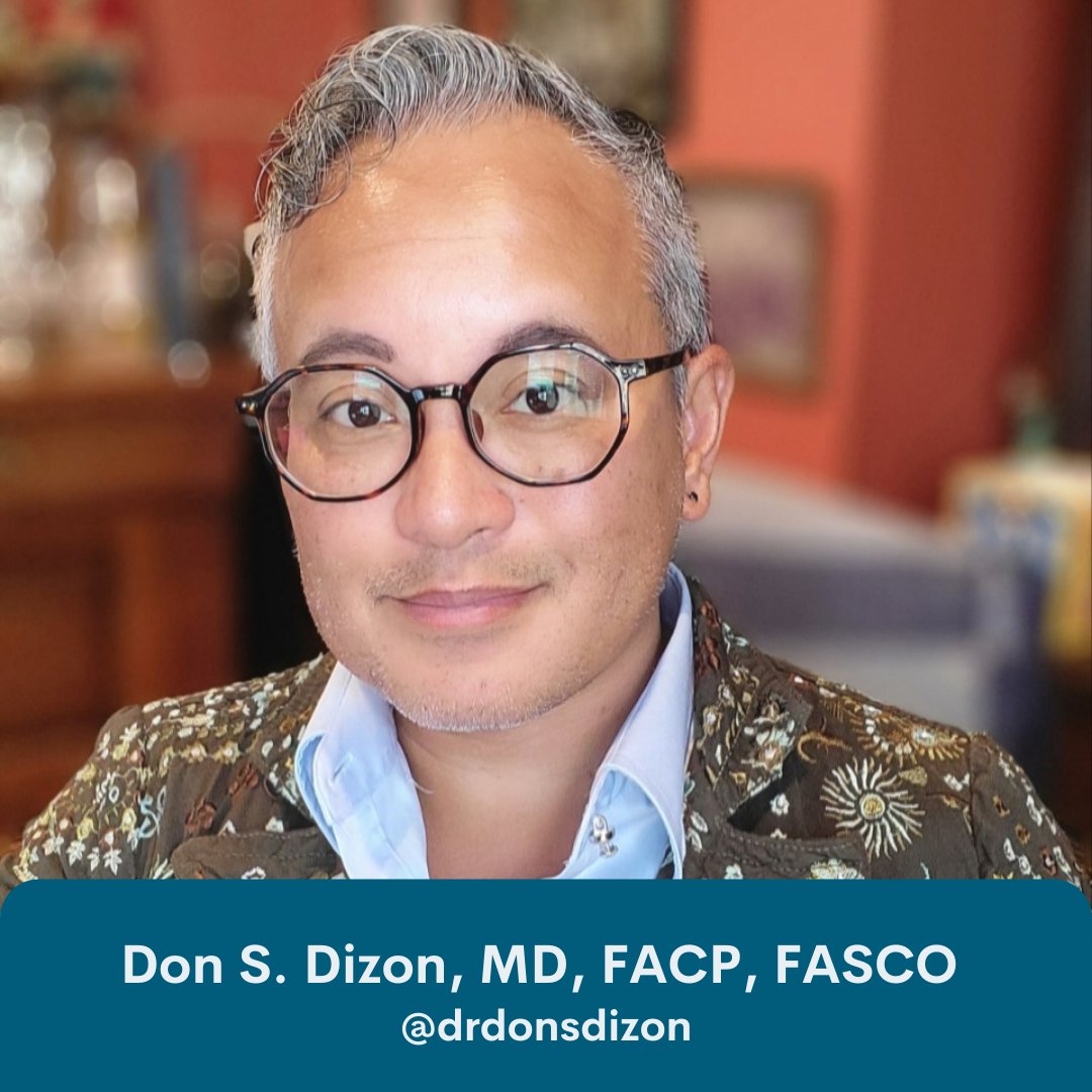 cmeoutfitters's tweet photo. ✨ FACULTY SPOTLIGHT: @drdonsdizon!
👨‍⚕️Medical #oncologist
🎓 @urochestermed @YNHH @sloan_kettering
💼 @lifespanhealth @RIHospital @theGCI @SupportingSWOG @cancerLGBT @BrownMedicine @cosmonc
✍️ @OncJournal @ASCO

Dr. Dizon's LIVE webcast, Feb 23 @ 6:30p ET: https://t.co/qycLW5BK5D https://t.co/4ZLDw5bziZ
