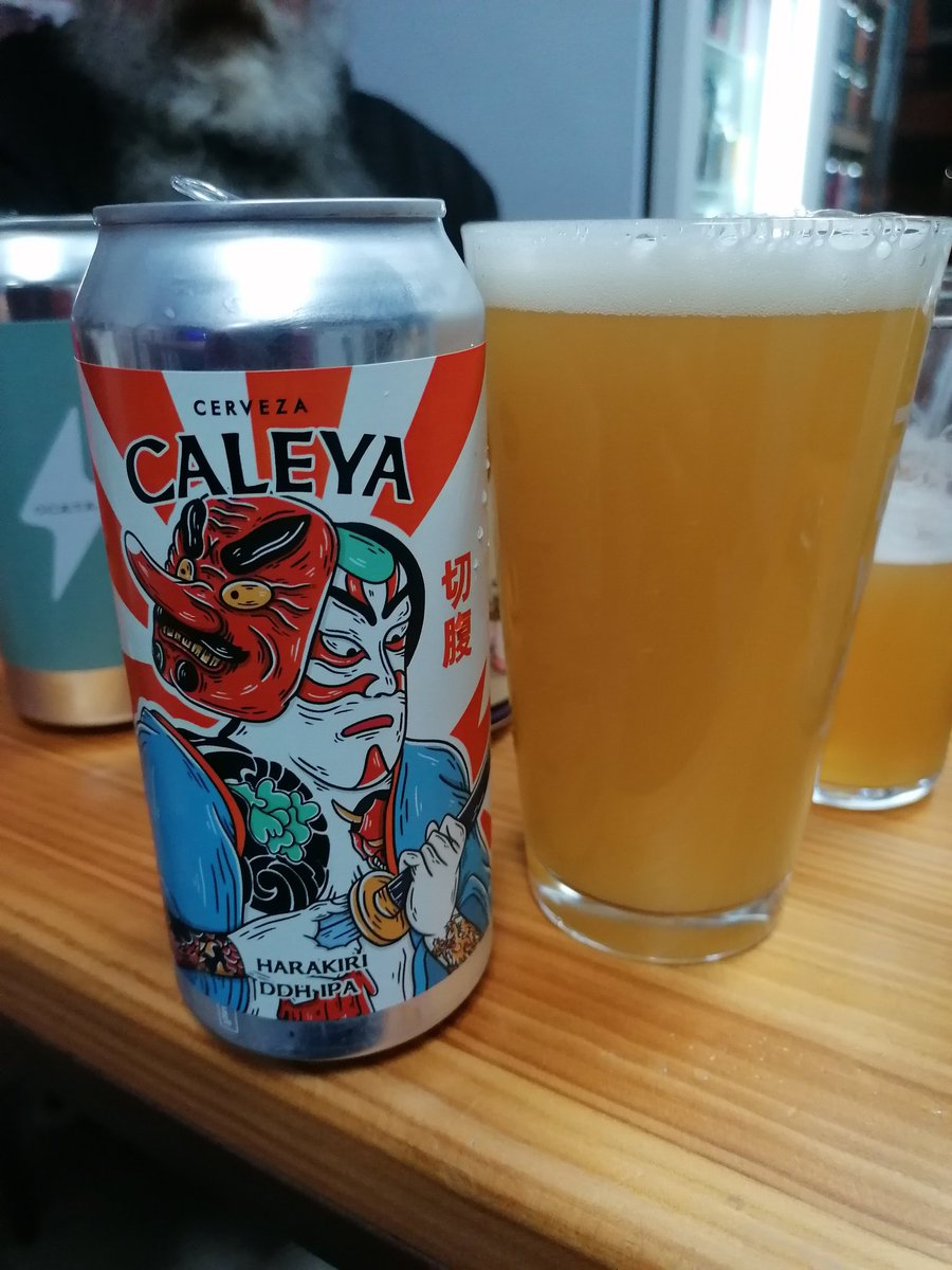 ChristianCacho's tweet photo. Buenísima la nueva DDH Ipa de #caleya #harakiri https://t.co/poDgzb2eSb