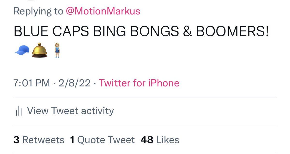 Blue Cap NFT tweet media