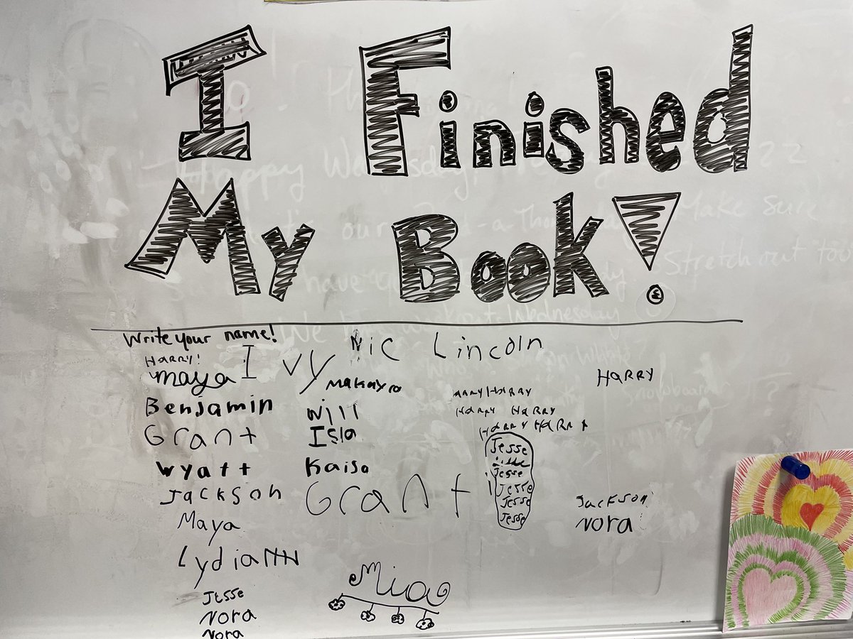 Mr_Uselding's tweet photo. All day Read-a-Thon in 2nd grade! Each Student had a goal of finishing a chapter book. #read #reading #MrUsCrew #DESGreats https://t.co/yonxMr24VC