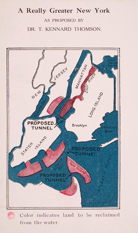 machetefeeds's tweet photo. A Really, Really Greater New York--Filling in the East River, Redux. https://t.co/zlqiZoLMlW

JF Ptak Science Books   Old Post 1470 expanded and updated.  

Eleven years ago on this blog (May 2011) I wrote about the fantastical idea of Dr. T. Kennard Thomson for expanding NYC l… https://t.co/wrRSHdA6Qs