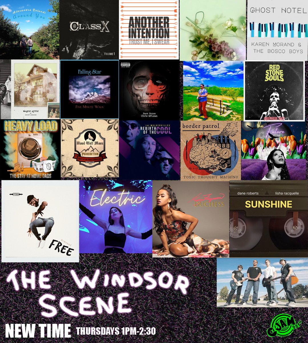 I've got a jam-packed new episode of The Windsor Scene for you guys tomorrow! 

Music from <a href="/musicbybubunae/">Bubunaé</a> taking "Center Stage" at 2PM + <a href="/allesanbro/">Allesandro</a>, <a href="/kaitlynfrancess/">Kaitlyn Frances</a>, <a href="/itsdaneroberts/">Dane Roberts</a>  + more! 

See you then!

THE WINDSOR SCENE
Thursdays 1PM-2:30
<a href="/CJAMFM/">CJAM 99.1 FM</a> 99.1FM // <a href="/iHeartRadio/">iHeartRadio</a>