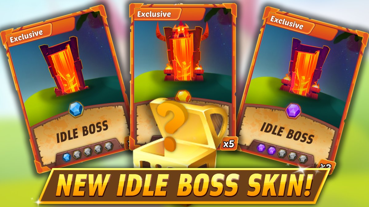 MobileMinigames's tweet photo. Ready for hell? 😈

Complete this week's Mini TTTT Challenge and get your hands on a new skin for you Idle Boss Building! 🔥 https://t.co/84dO8eysgi
