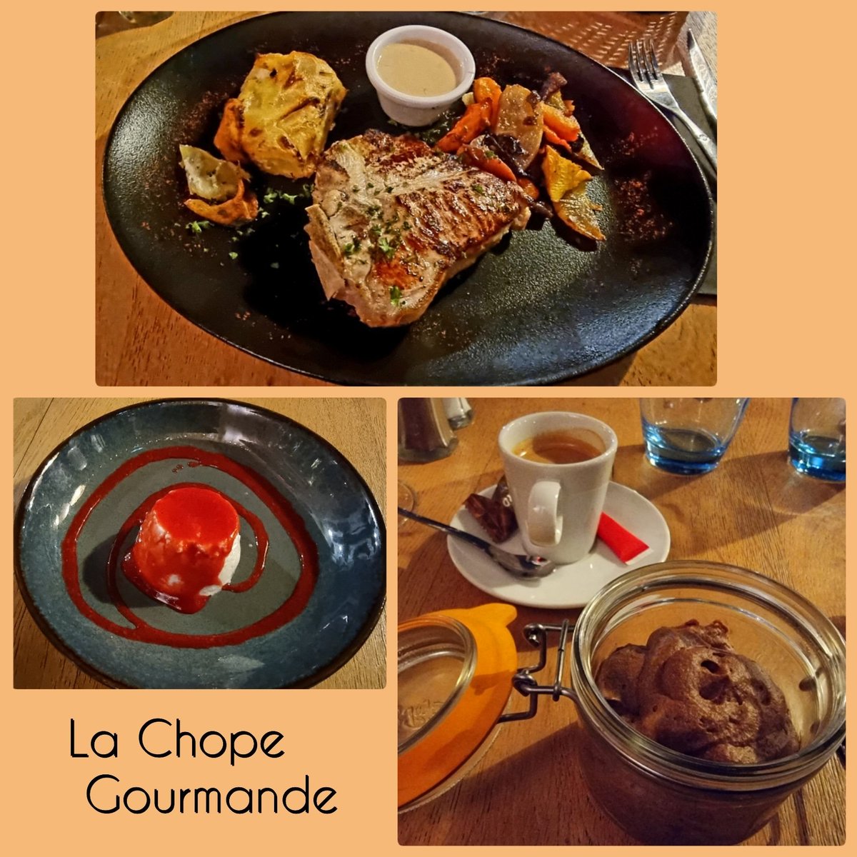 GroussinV's tweet photo. Ce soir, bon dîner à La Chope Gourmande avec un service toujours aussi impeccable. 
#restaurant #bonnetable #bonneadresse #saintelucesurloire #sainteluce_maville #adecouvrir https://t.co/7SOKN6SWoq