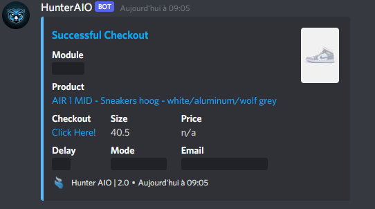 Kickz_sn's tweet photo. @EscapeNotify  💥💥💥
@HunterAIO_ 🏹🦉 https://t.co/6RKi1GhP84