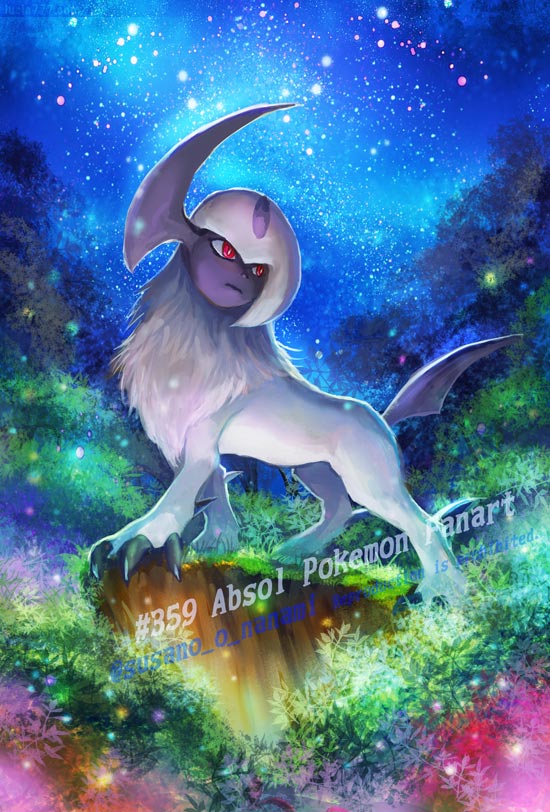 Twitter 上的 すさノお イラストとゲームとポケモン アブソル 過去絵 Absol Fanart T Co Phg77etssj Twitter