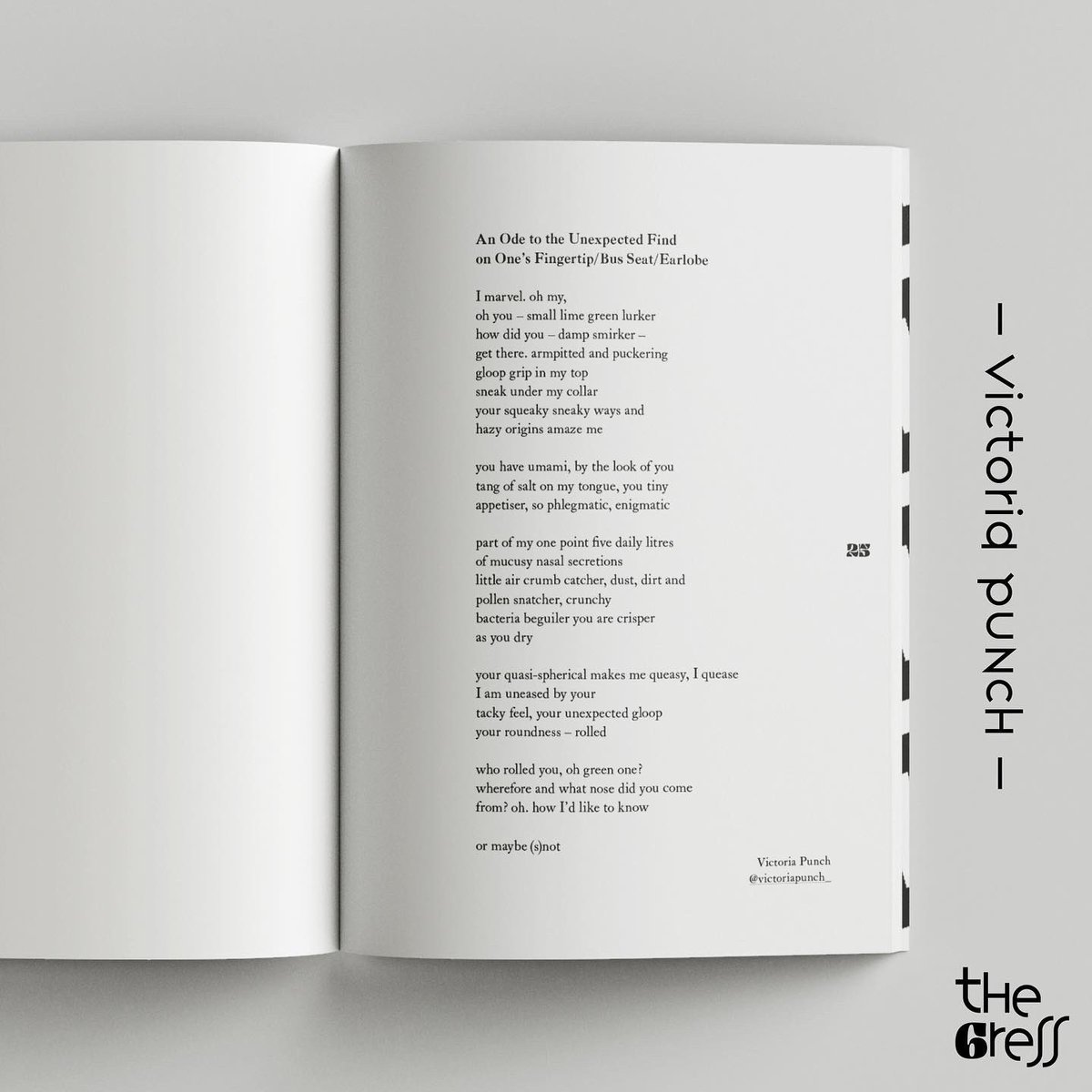 the6ress's tweet photo. How do you like your Valentine’s Day? Soppy or snotty? @victoriapunch_ makes us feel sick with her delightfully disgusting poem from our ‘Invitation to Love’ collection https://t.co/Q85LaGyVvo