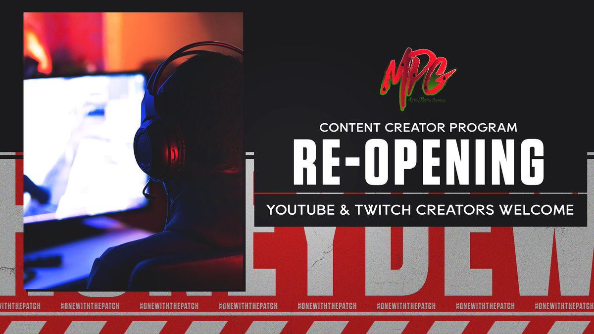 MelonPatchGamin's tweet photo. 🔥 CONTENT CREATORS 🔥
If you’re a content creator and are looking to get involved with an organization, look no further than our Content Creator Program! 💥
Get in touch with our leads, @tankurt89 and @Riotmule for more info!
#OneWithThePatch🍉 https://t.co/CHcjKROyE2