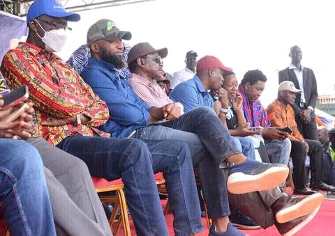 OtienoJabura's tweet photo. #SiayaTIMES; Earlier today, I joined My DPL [@ODMParty] &amp; Mombasa Governor @HassanAliJoho, My Governor @RasangaGov (Host Governor), My Senator &amp; Senate Minority Leader @orengo_james, My MP @SamuelAtandi (Host MP) and a host of other Leaders under #AzimioMovement
/1 https://t.co/3znUmiDMdO