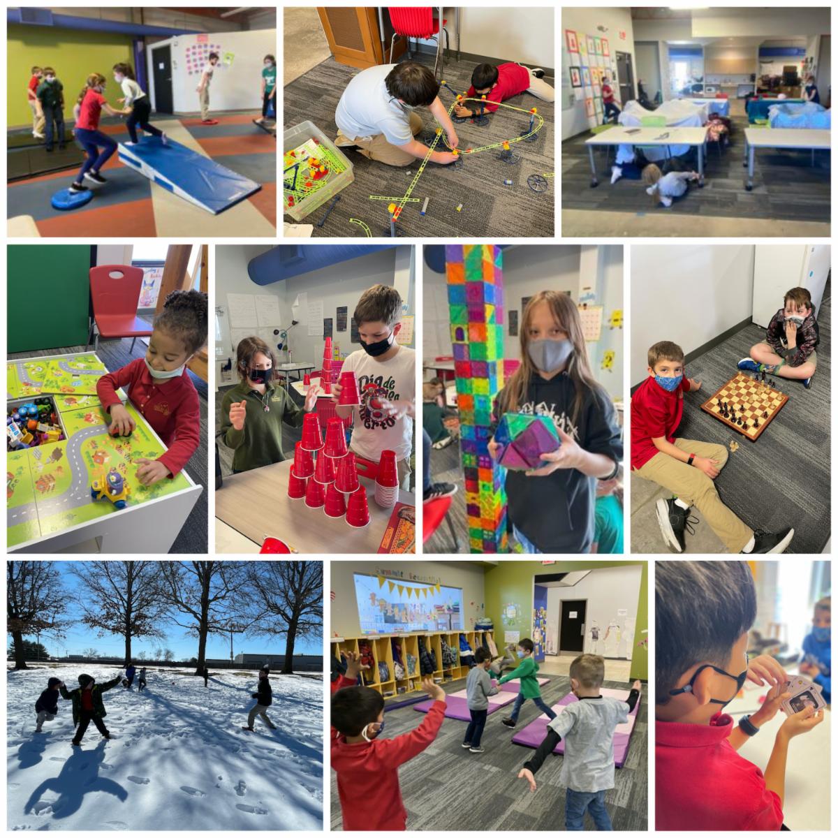 TheSummitPrep's tweet photo. LEGO robotics and the Global Day of Play, not to mention it's the 100th Day of School today! Check out this week's Raven Report to read what the Summit Ravens are up to this week! https://t.co/sms3WsTSOd https://t.co/sAoHVsviDY