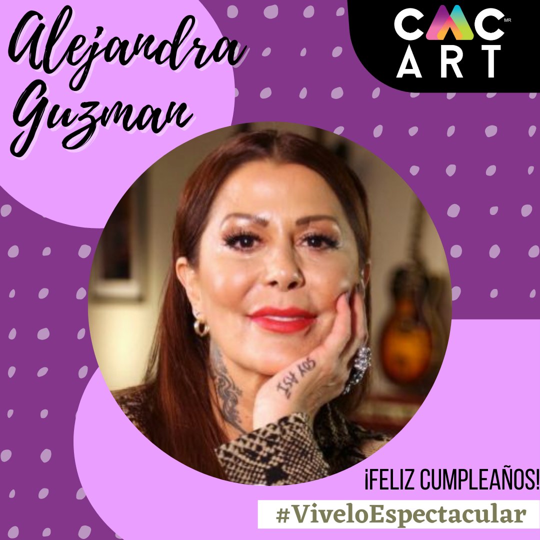 centromexicano's tweet photo. El día de hoy #AlejandraGuzman celebra su cumpleaños. En #cmcart les deseamos un año lleno de momentos felices y bendiciones.
#ViveloEspectacular https://t.co/M0cKH4uMt7