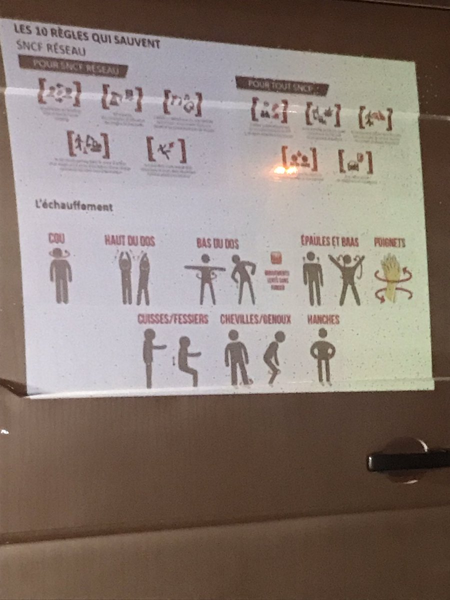 <a href="/infrapolepn/">Infrapôle Paris Nord</a> en direct 📸 un briefing sécu dynamique en format digital &amp; projeté ! Une solution simple, efficace et innovante mise en place par notre secteur ESV 💪 <a href="/SNCFReseau/">SNCF Réseau</a> #ameliorationcontinue #tropheessncf2022 #innovation #securite