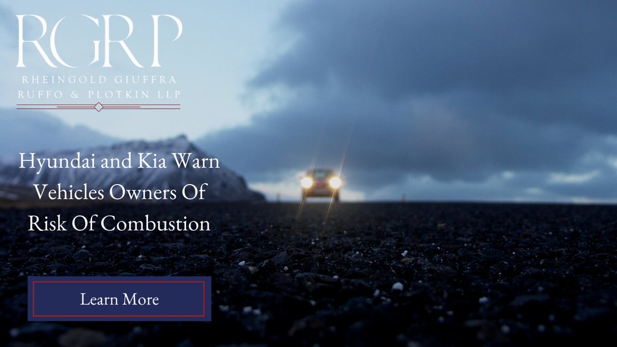 The automakers Hyundai and Kia are warning nearly 485,000 vehicle owners to park their cars outside because they are at risk of catching fire even when parked.
rheingoldlaw.com/blog/2022/febr…
#kia #hyundai #BreakingNews