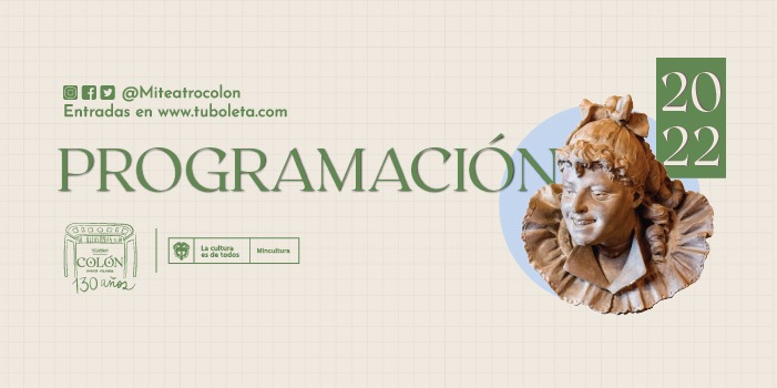 mincultura's tweet photo. #ProgramARTE 🗓️ 

En febrero, lo que tenemos son planes para vivir la cultura. 

Nuestro recomendado de hoy es @miteatrocolon, que en su aniversario 130 quiere motivar a todas las personas a que lo conozcan. 

➡️https://t.co/j51H3OQWtf https://t.co/8tm67kD2FD