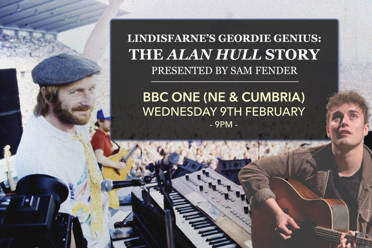 lindisfarneband's tweet photo. Watch on BBC One North East &amp; Cumbria NOW! https://t.co/JTkSxDC5zD