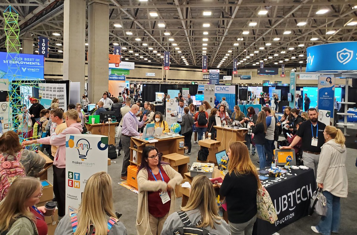Lisa Lasch (@lmlasch) on Twitter photo Amazing turn-out for <a href="/maker_maven/">Maker Maven</a> Booth Walk!! <a href="/MergeVR/">Merge</a> <a href="/ubtechedu/">UBTECH Education North America</a> <a href="/strawbees/">Strawbees</a> <a href="/GetPiTop/">pi-top</a> #TCEA22 Amazing turn-out for <a href="/maker_maven/">Maker Maven</a> Booth Walk!! <a href="/MergeVR/">Merge</a> <a href="/ubtechedu/">UBTECH Education North America</a> <a href="/strawbees/">Strawbees</a> <a href="/GetPiTop/">pi-top</a> #TCEA22