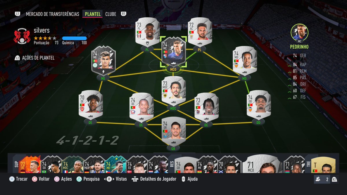 What7What's tweet image. #PS5Share, #FIFA22