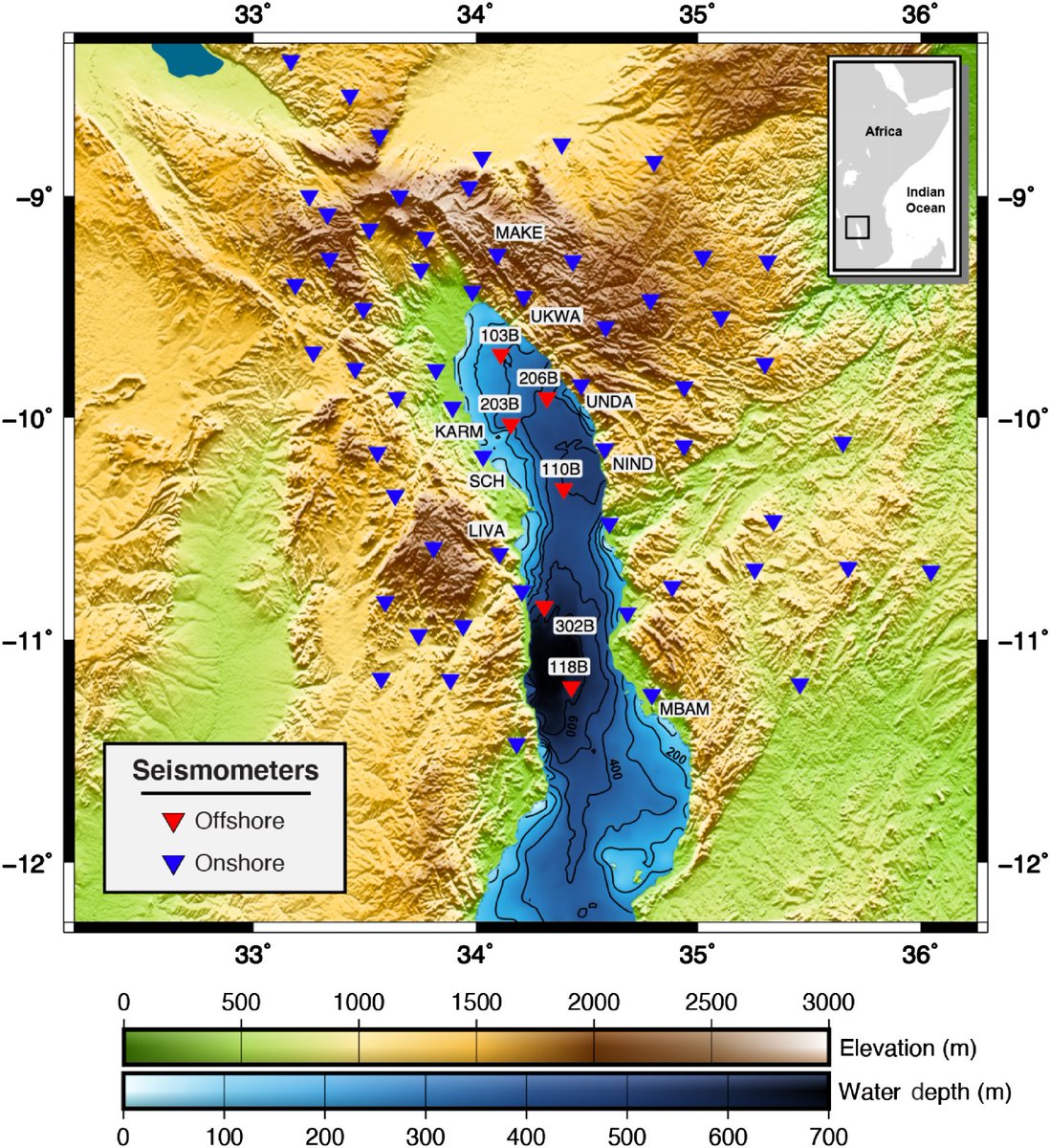 It has been a long time coming! I am pleased to share with you my first scientific paper, published today in SRL! We investigated the characteristics of lake-generated seismic noise from the bottom of Lake Malawi. Check it out! pubs.geoscienceworld.org/ssa/srl/articl…