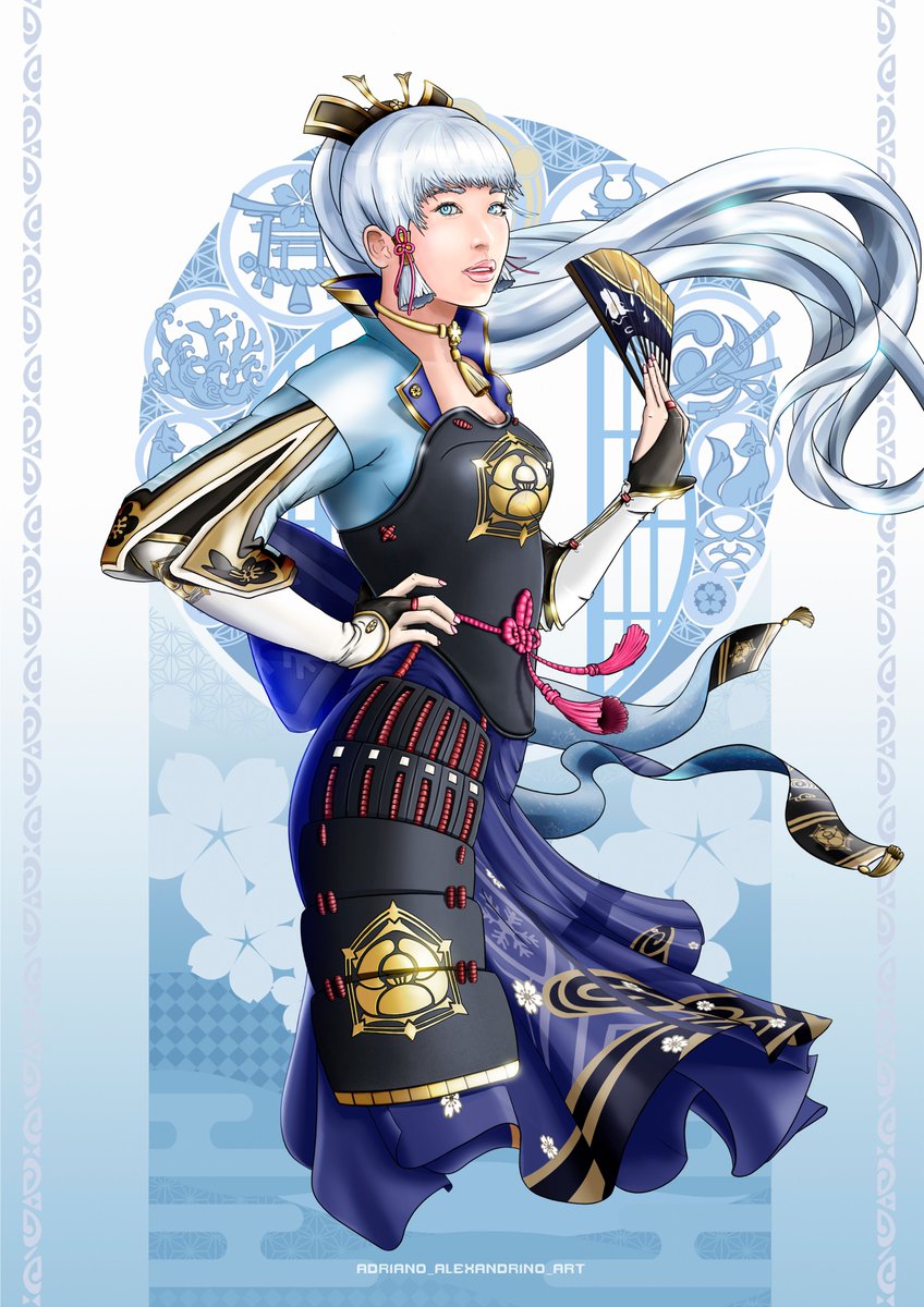 Kamisato Ayaka ❄️⚔️
#GenshinImpact #Ayaka #kamisatoayaka #fanart #ayakafanart #genshinimpactfanart #drawing #digitalart #art