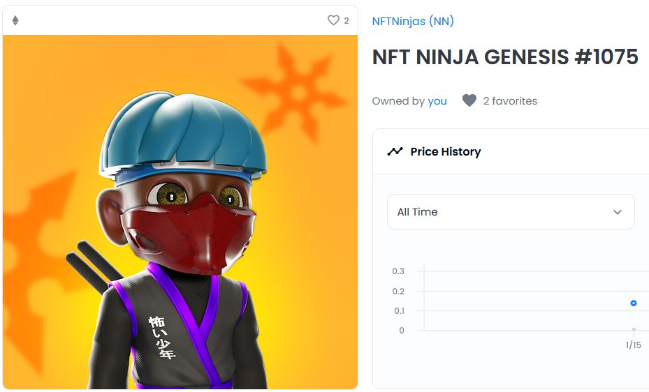 Sick4NFT's tweet photo. I would like to thank the team for the constant support of all holders and truly believing in the NFTNinjas!
The utility of getting whitelisted for big upcoming projects promises insane gains! Be prepared
#FebruaryInflationWeek1 #NFTNinjas https://t.co/yht5Cp6ooB