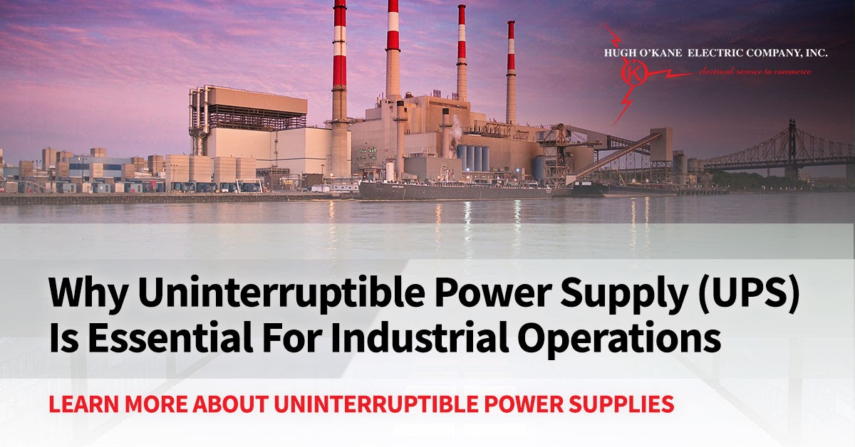 HOkaneElectric's tweet photo. When it comes to running your industrial plant,you don’t have time to worry about where you're getting your backup power from.That’s where an uninterruptible power supply,or UPS,comes in

Read more about UPS and why Hugh O’Kane is the right partner for you//bit.ly/34mvEmM https://t.co/hqK28oFsPm