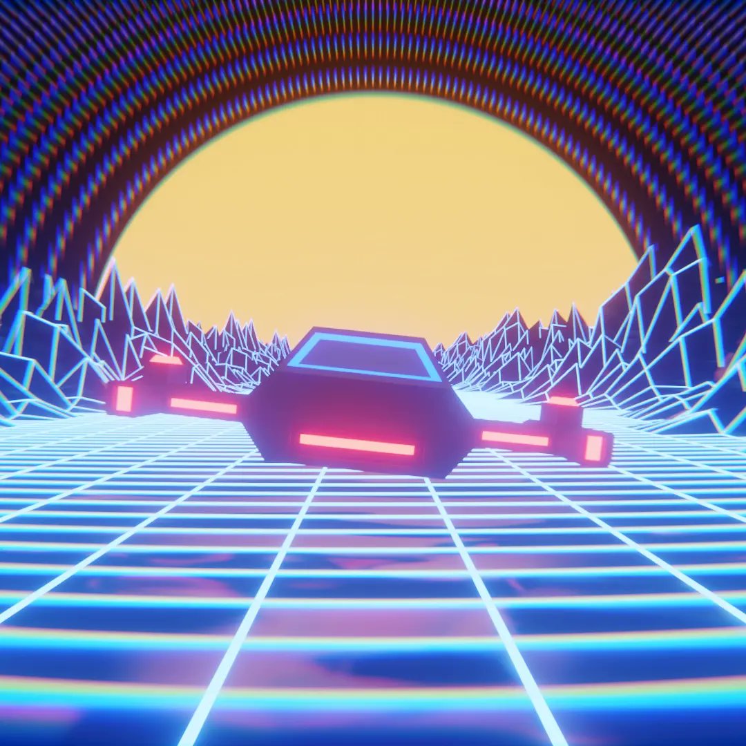 PixSpaces's tweet photo. Retro styled scape V1.1, planned it for a looping video...

#gaming #gamedev  #blendercommunity #blender3d #blender #landscape #lowpoly #space #render #eevee #cycles #rendering #3drender #3d #renderlovers #landscape #diorama #extraterrestrial #solarsystem #planet #retro #80s https://t.co/7WsoN3RHCJ