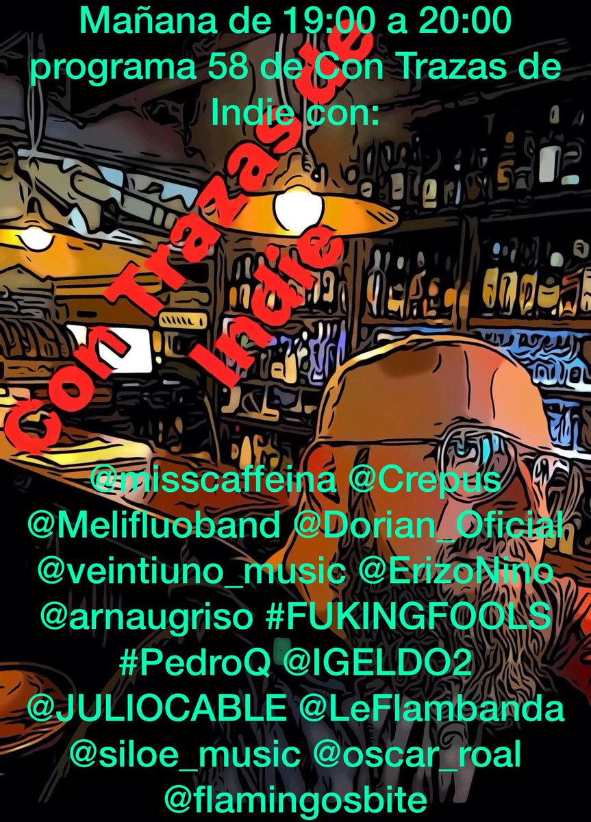 Con trazas de indie tweet media