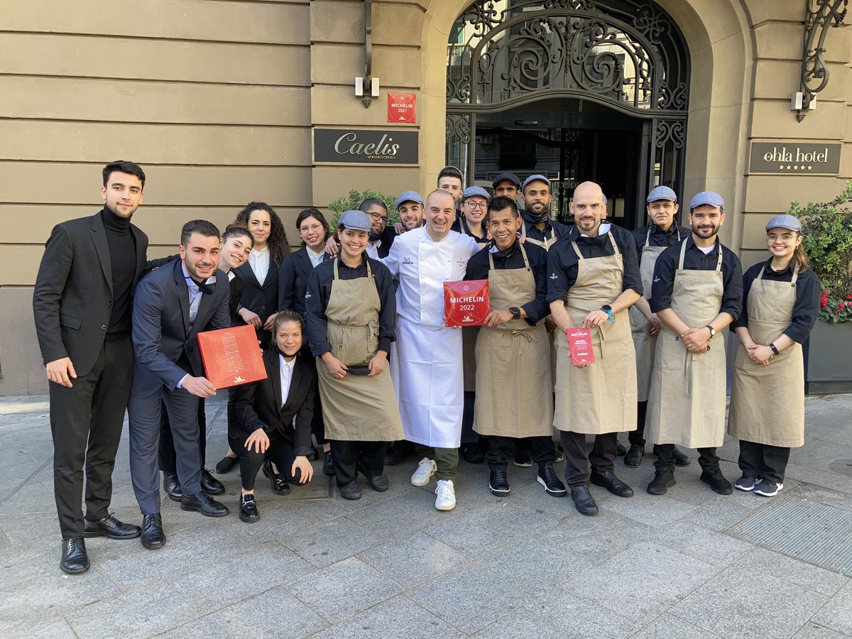 Merci a todo el equipo de <a href="/caelisbcn/">Caelis, Barcelona</a> por hacerlo possible .
Gracias <a href="/GuiaMichelin_ES/">La Guía MICHELIN</a> <a href="/makroESP/">Makro España</a>  <a href="/goutrouge/">Goût Rouge -chef R Fornell-Barcelona restaurants</a>