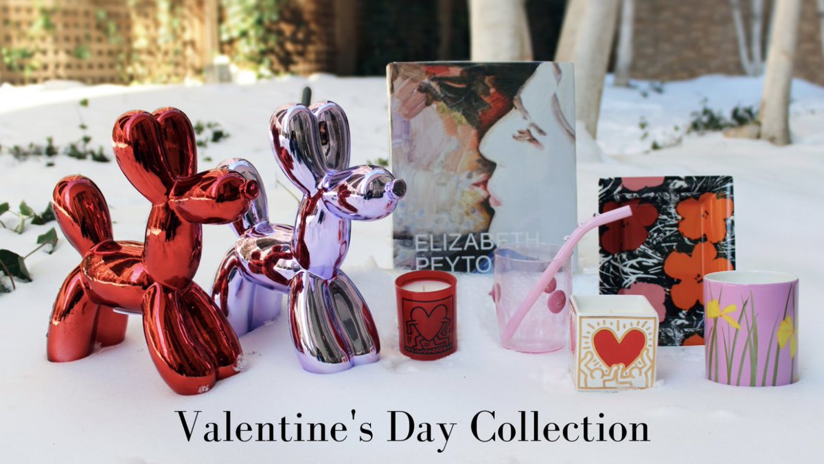 BrantFoundation's tweet image. 💖 Share your love of art with the ones you love! 💕 Visit our shop’s Valentine's day selection for some lovely gifts shopbrantfoundation.org/collections/va…